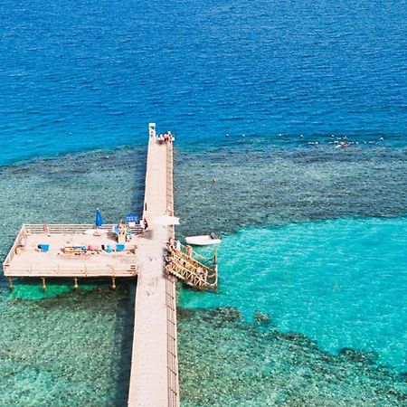 מלון הורגהדה Tropitel Sahl Hasheesh מראה חיצוני תמונה Aerial view of the pier at the island of Culebra